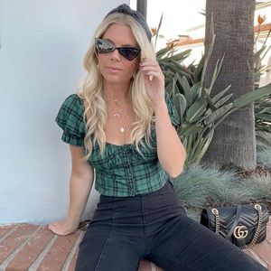 Superdown Gabbie ruched top